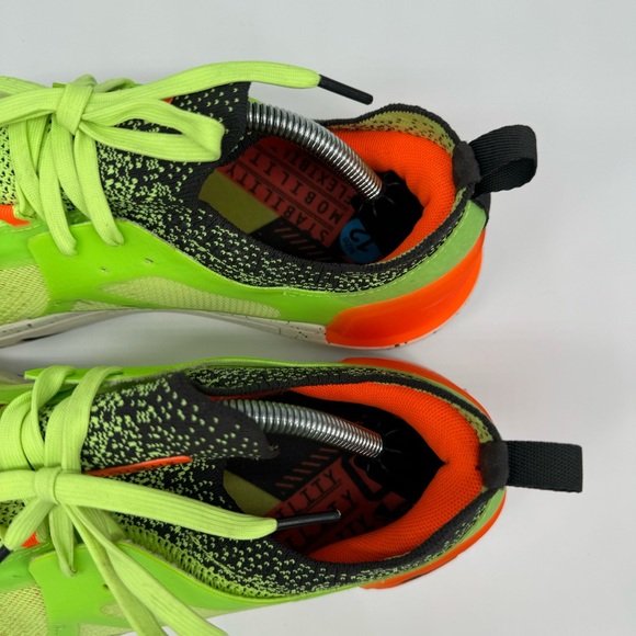 Under Armour Men's 12‎ TriBase Reign 4 Pro Green Orange Training Athletic Shoes - Picture 7 of 14